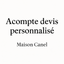 Solde des 50% restants devis n°20200426