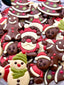 Assortment of Christmas chocolates