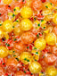 Assortiment de bonbons acidulés Perles de Soleil à l'orange & au citron