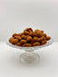 Amandes grillées enrobées de poudre de cacao