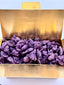 Crystallized rose petals