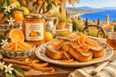 Pain Perdu aux Ecorces d'Oranges Confites