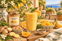Smoothie Énergisant au Gingembre Confit
