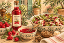 Vinaigrette à la pulpe de framboise
