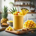Smoothie Énergisant au Gingembre Confit