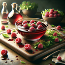 Vinaigrette à la pulpe de framboise