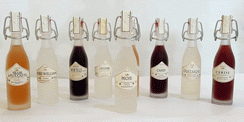 Liqueur aux saveurs assorties