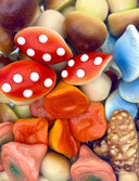 Champignons en pâte d'amande artisanale