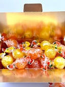 Assortiment de bonbons acidulés Perles de Soleil à l'orange & au citron