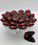 Feuilles de Houx en Chocolat Noir 70%