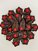 Feuilles de Houx en Chocolat Noir 70%