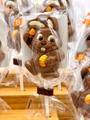 Sucette Lapin Mignon de Pâques en chocolat (l'unité)