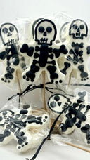 Brochette Squelette Halloween en Guimauve Artisanale