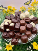 Assortiment de chocolats traditionnels sans sucre ajouté