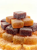 Fruit jellies squares