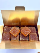 Assortiment de Pâtes de Fruits Artisanales Méditerranée - Abricot, Pêche, Orange & Citron