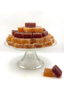 Assortiment de Pâtes de Fruits Artisanales Verger Français - Abricot, Pêche, Poire & Cerise