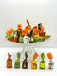 Assortment of sweets filled with liquor