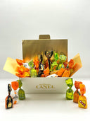 Assortment of sweets filled with liquor