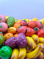 Fruits et légumes en pâte d'amande artisanale