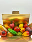 Fruits et légumes en pâte d'amande artisanale
