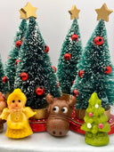 Assortimento natalizio di paste di mandorle