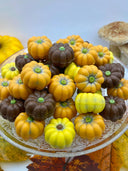 Assortiment de citrouilles d'Halloween en chocolat