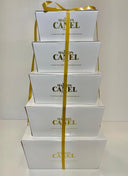 Amandes grillées enrobées de chocolat noir