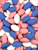 Dragées Amande Avola Bleu Blanc Rose