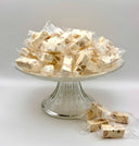 Soft white nougats in papillotes