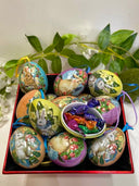 Maison Canel_Petit oeuf métallique Lapin Pâques