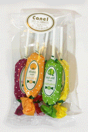 Sucettes à l'ancienne aux fruits