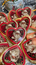 Coeur Père Noël en chocolat Maison Canel